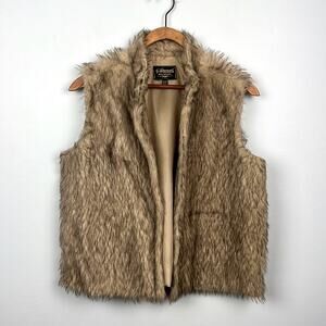 Special One by Rock International faux fur lined vest size medium